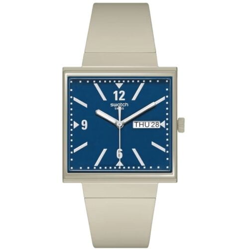 Swatch SO34T700 WHAT IF…BEIGE? Unisex Kol Saati